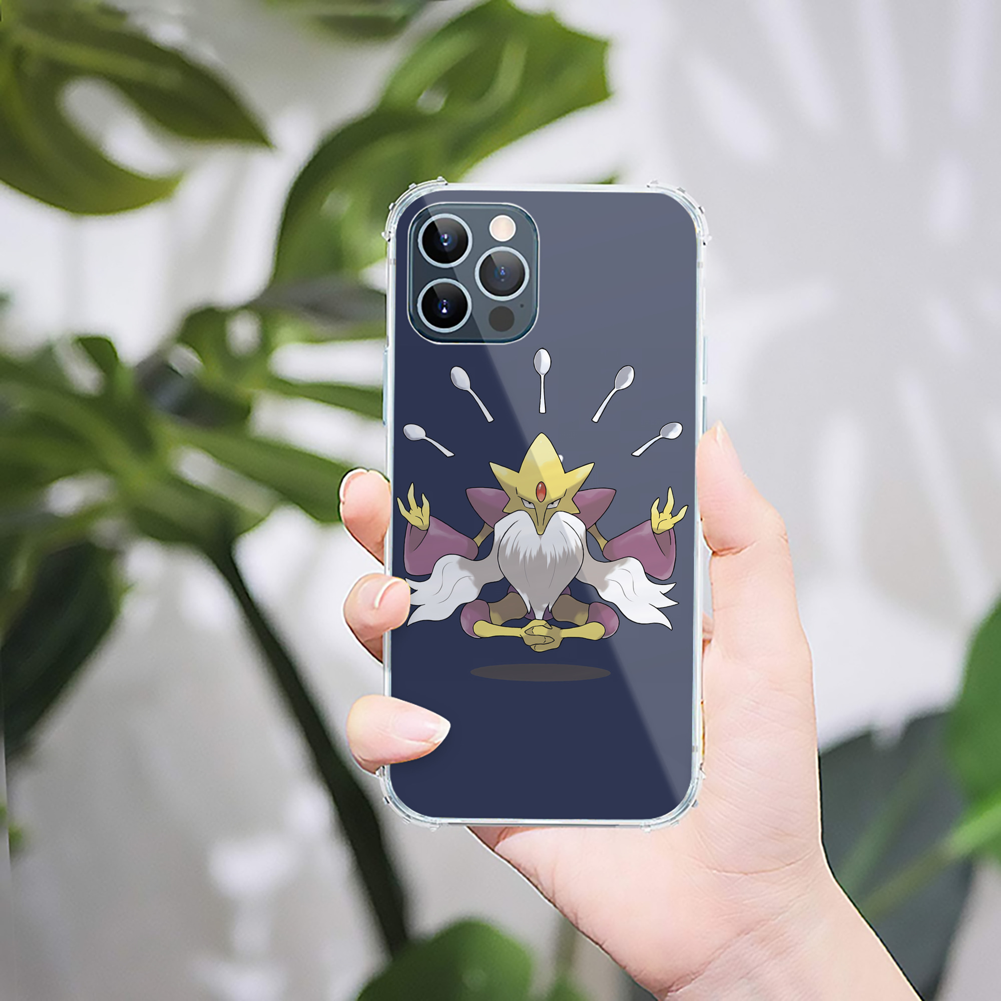 （画像用） ポケットモンスター Pokémon 【iPhone 12シリーズ対応】透明スマホケース（クリアソフトケース）